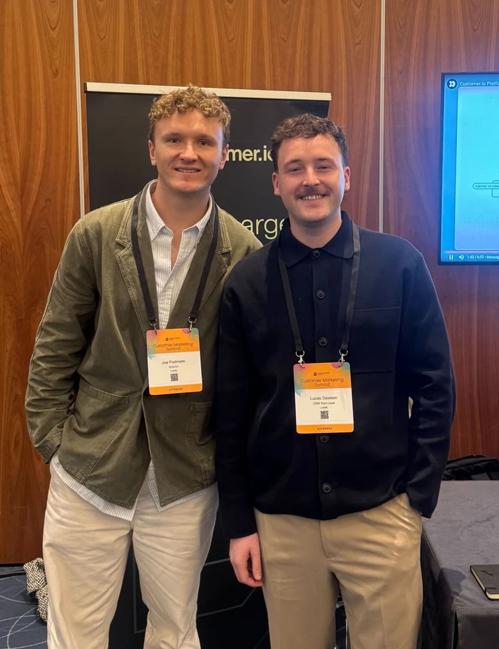 Lucas Dawson at the Customer Marketing Alliance Summit